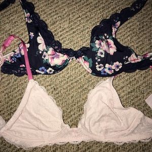 2 AERIE BRALETTES